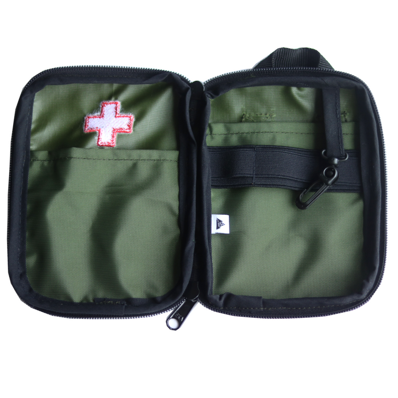 Kit de primeros auxilios militar