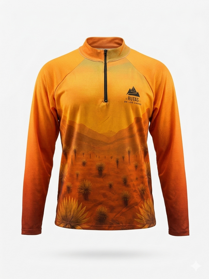Buzo con Diseño y Protección Solar - Hombre