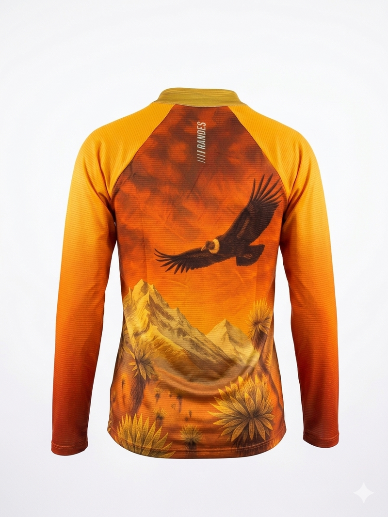 Buzo con Diseño y Protección Solar - Hombre