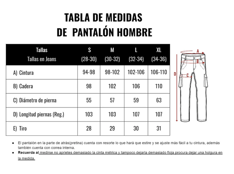 Pantalón no Convertible de Montaña - Hombre