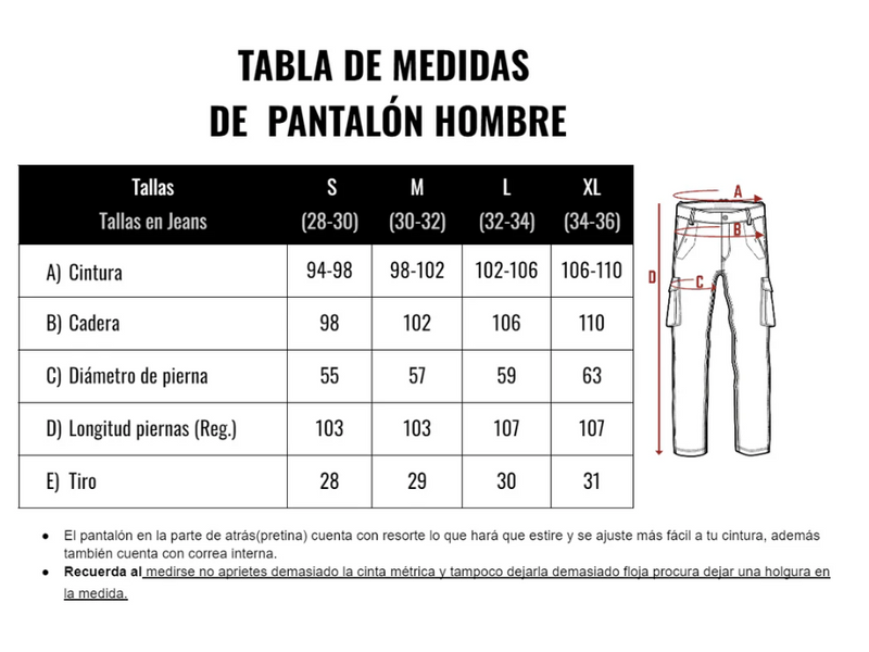 Pantalón no Convertible de Montaña - Hombre