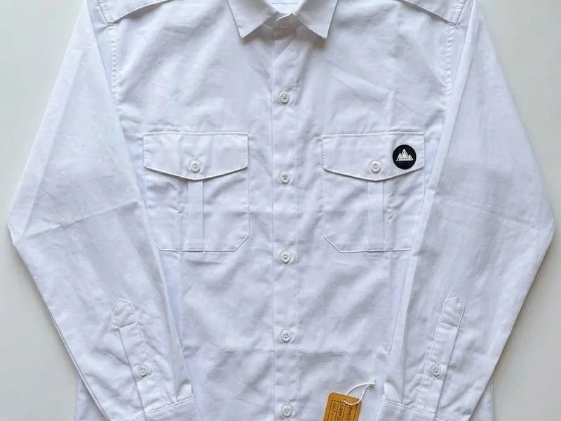Camisa Tactica - Hombre - Color Blanca